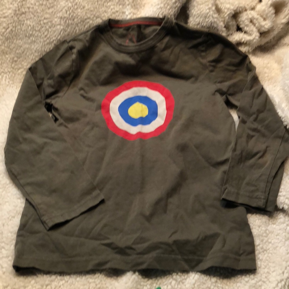 Mini boden long sleeve target t shirt